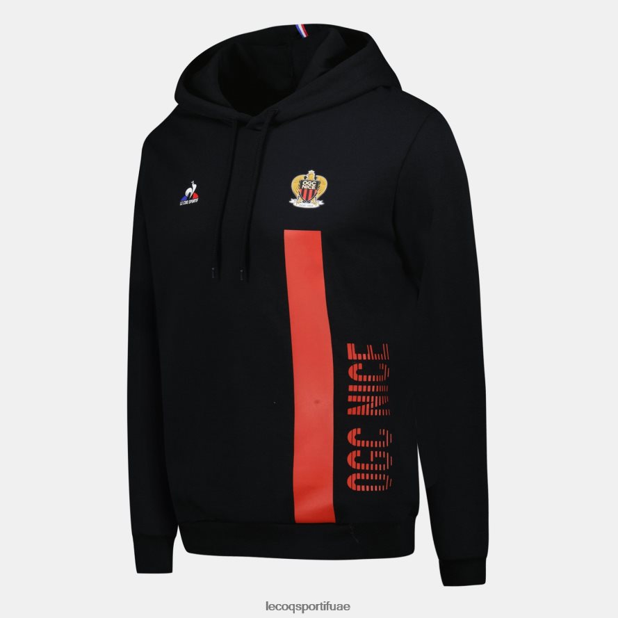 أسود رجال مقنعين البلوز الأسود Le Coq Sportif ملابس 2684VH15