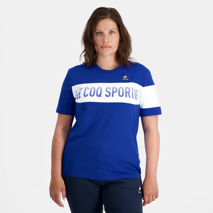 أزرق رجال أزياء تي شيرت أزرق Le Coq Sportif ملابس 2684VH161