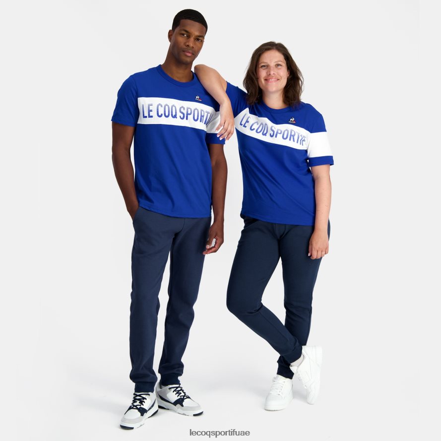 أزرق رجال أزياء تي شيرت أزرق Le Coq Sportif ملابس 2684VH161