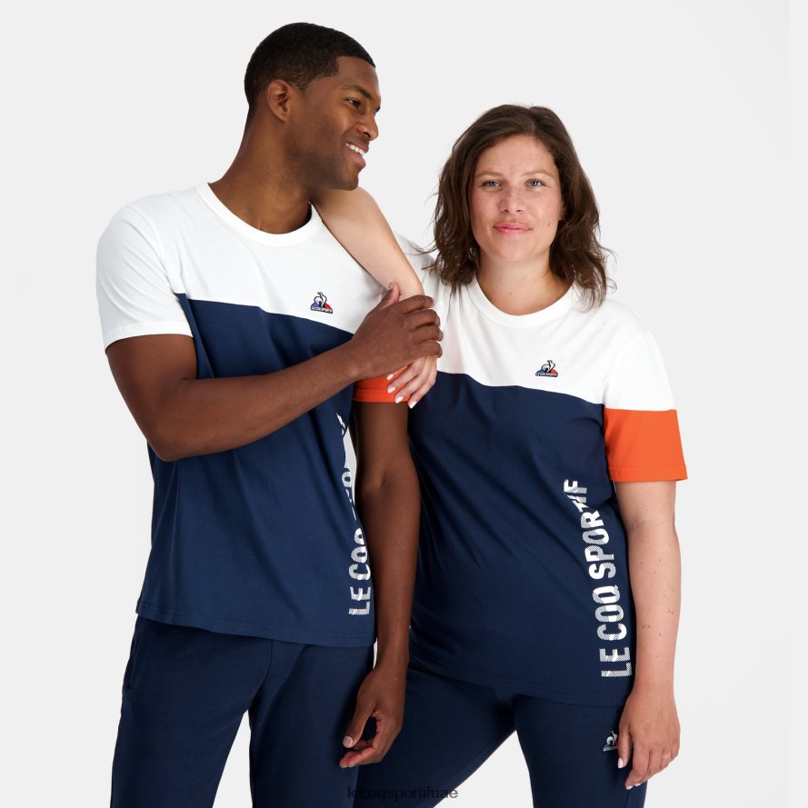 أزرق رجال أزياء تي شيرت أزرق Le Coq Sportif ملابس 2684VH163