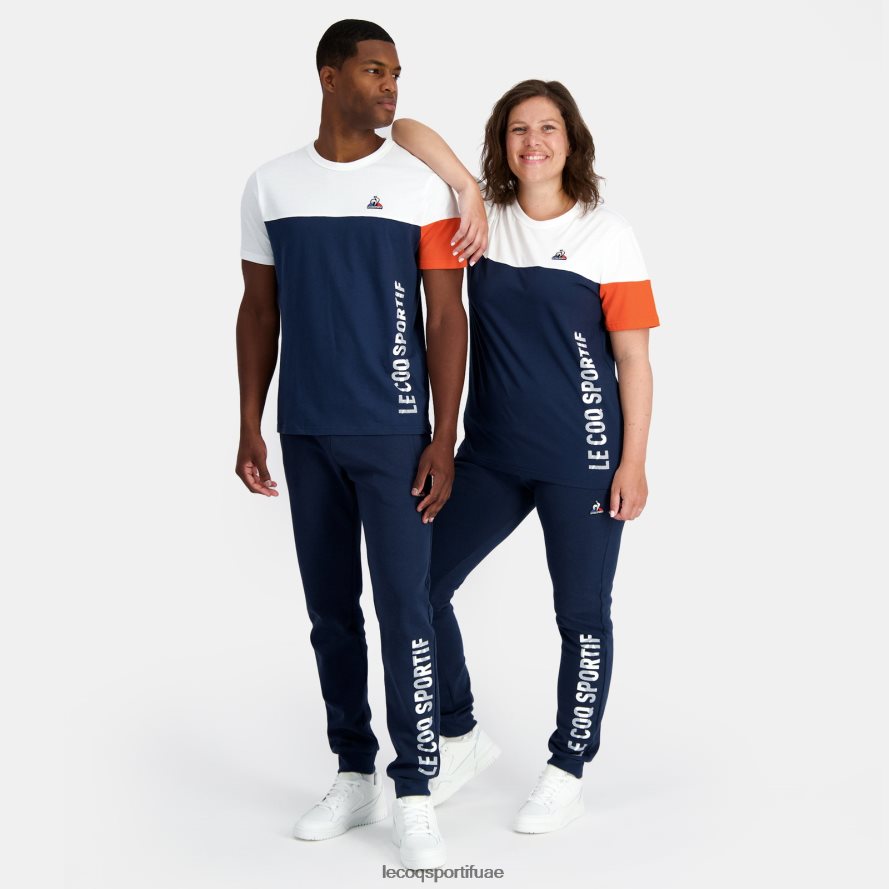 أزرق رجال أزياء تي شيرت أزرق Le Coq Sportif ملابس 2684VH163