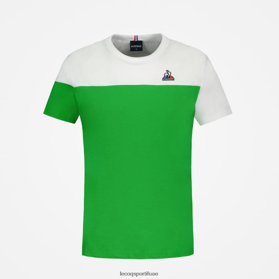 أخضر رجال أزياء تي شيرت أخضر Le Coq Sportif ملابس 2684VH164
