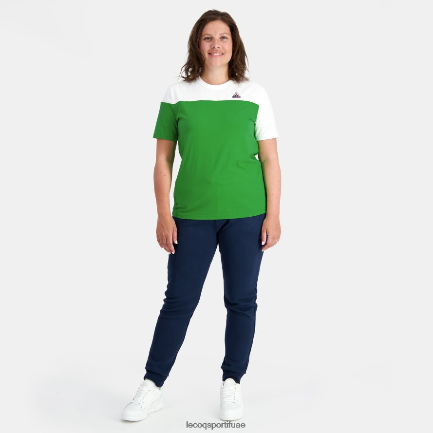 أخضر رجال أزياء تي شيرت أخضر Le Coq Sportif ملابس 2684VH164