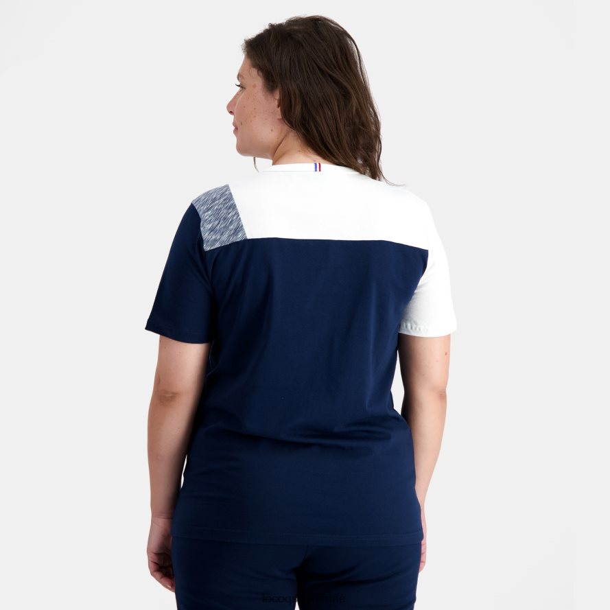 أزرق رجال أزياء تي شيرت أزرق Le Coq Sportif ملابس 2684VH167