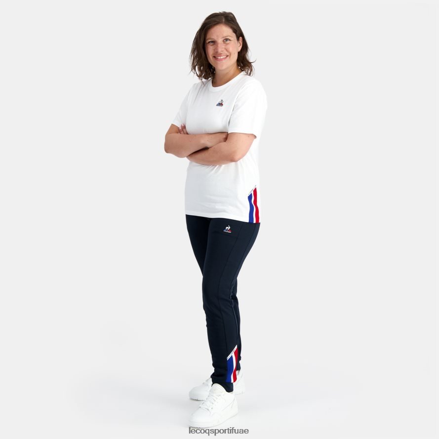 أبيض رجال أزياء تي شيرت أبيض Le Coq Sportif ملابس 2684VH170