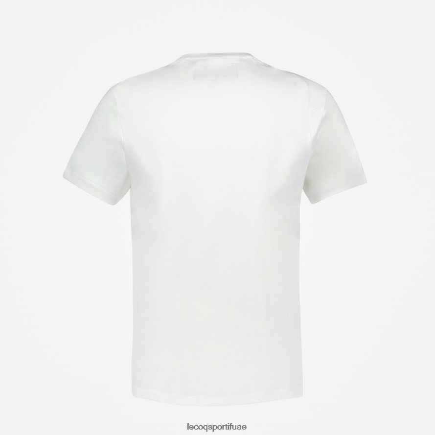 أبيض رجال تي شيرت أبيض Le Coq Sportif ملابس 2684VH184