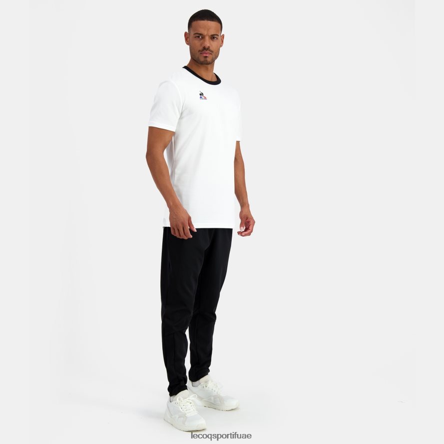 أبيض رجال تي شيرت أبيض Le Coq Sportif ملابس 2684VH186