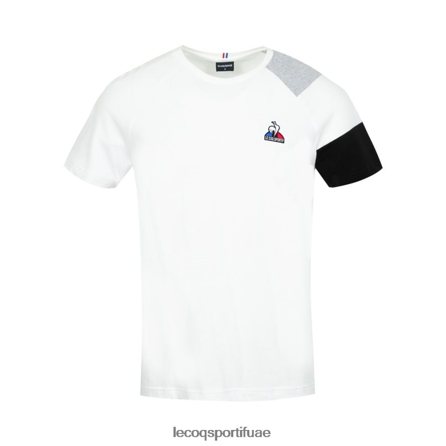 أبيض رجال تي شيرت أبيض Le Coq Sportif ملابس 2684VH189