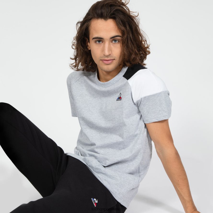 رمادي رجال تي شيرت رمادي Le Coq Sportif ملابس 2684VH190