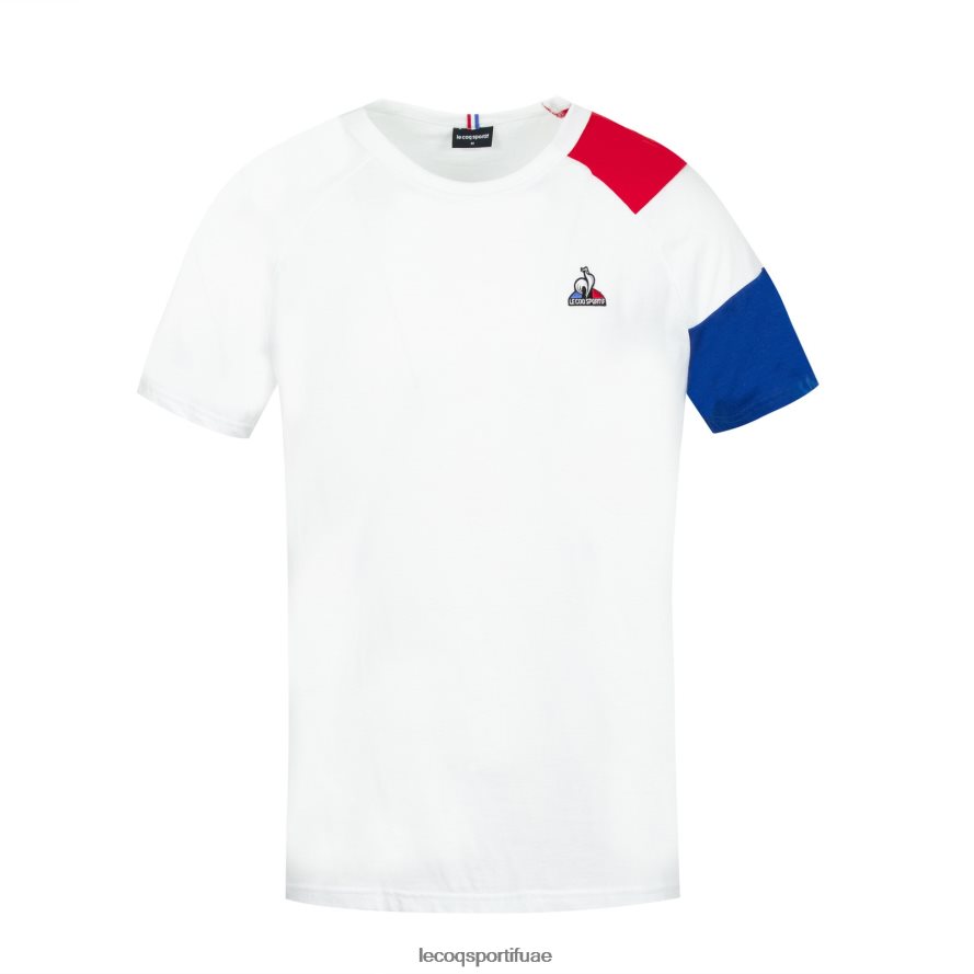 أبيض رجال تي شيرت أبيض Le Coq Sportif ملابس 2684VH191