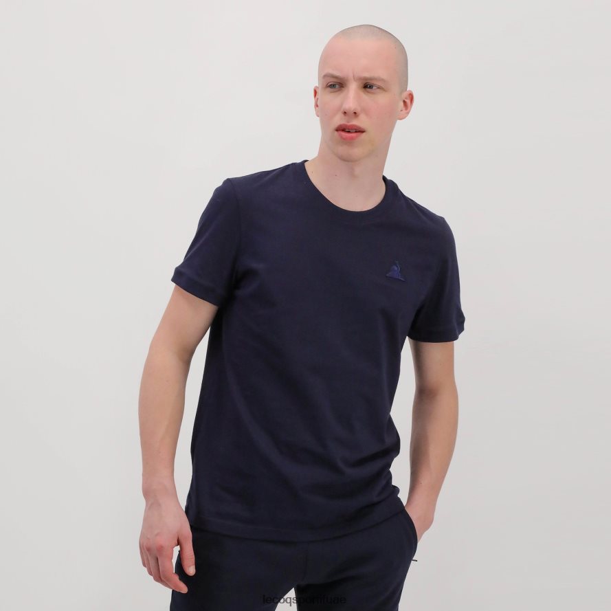 أزرق رجال تي شيرت أزرق Le Coq Sportif ملابس 2684VH193