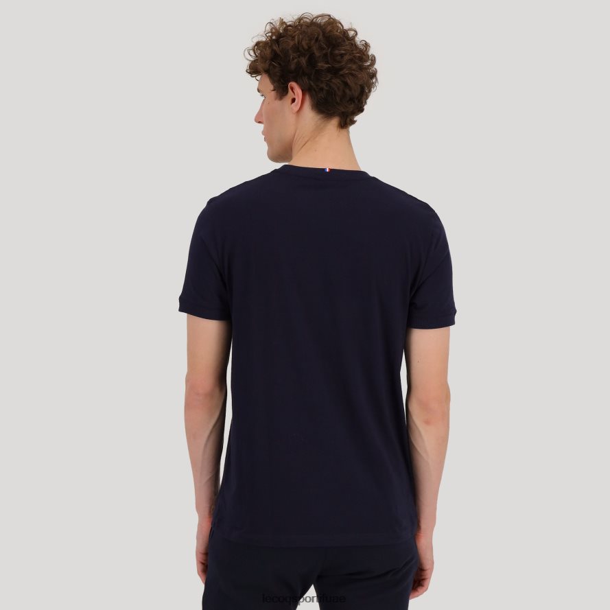 أزرق رجال تي شيرت أزرق Le Coq Sportif ملابس 2684VH193