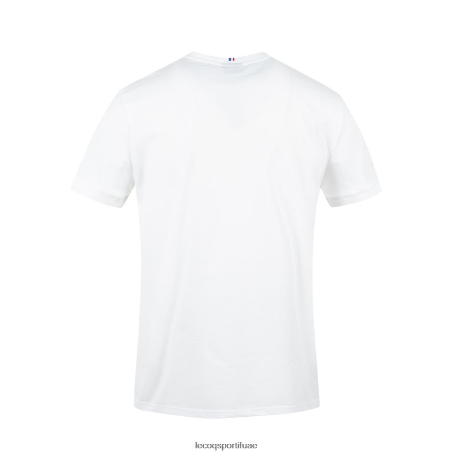 أبيض رجال تي شيرت أبيض Le Coq Sportif ملابس 2684VH194