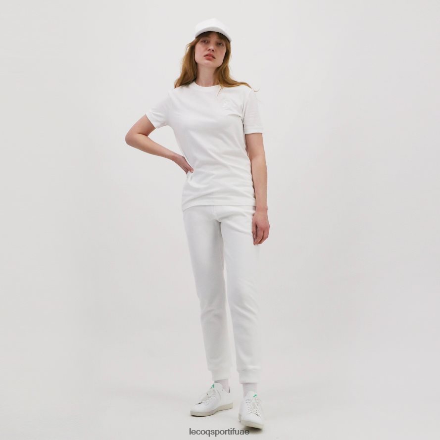 أبيض رجال تي شيرت أبيض Le Coq Sportif ملابس 2684VH194