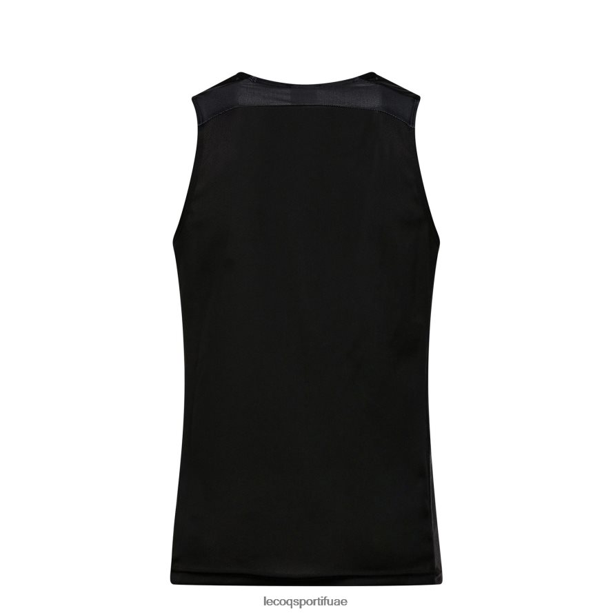 أسود رجال سترة أعلى سوداء Le Coq Sportif ملابس 2684VH198