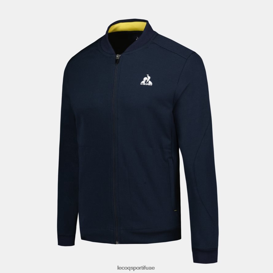 أزرق رجال البلوز مضغوط الأزرق Le Coq Sportif ملابس 2684VH19