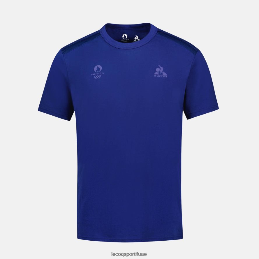 أزرق رجال تي شيرت أزرق Le Coq Sportif ملابس 2684VH203