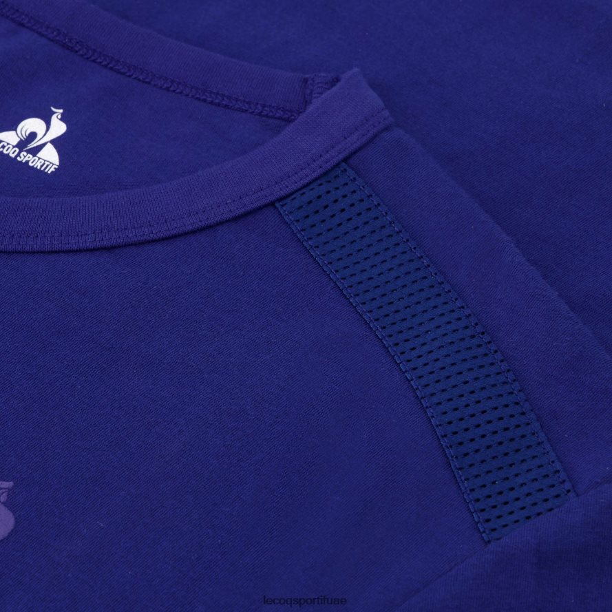 أزرق رجال تي شيرت أزرق Le Coq Sportif ملابس 2684VH203