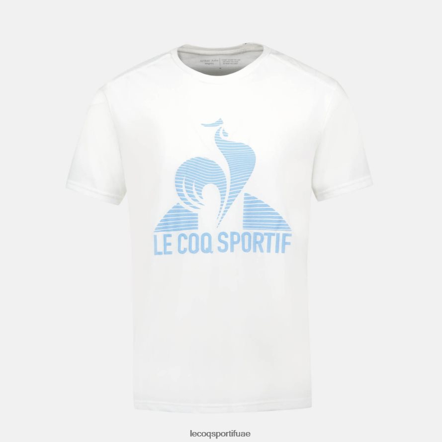 أبيض رجال تي شيرت أبيض Le Coq Sportif ملابس 2684VH206