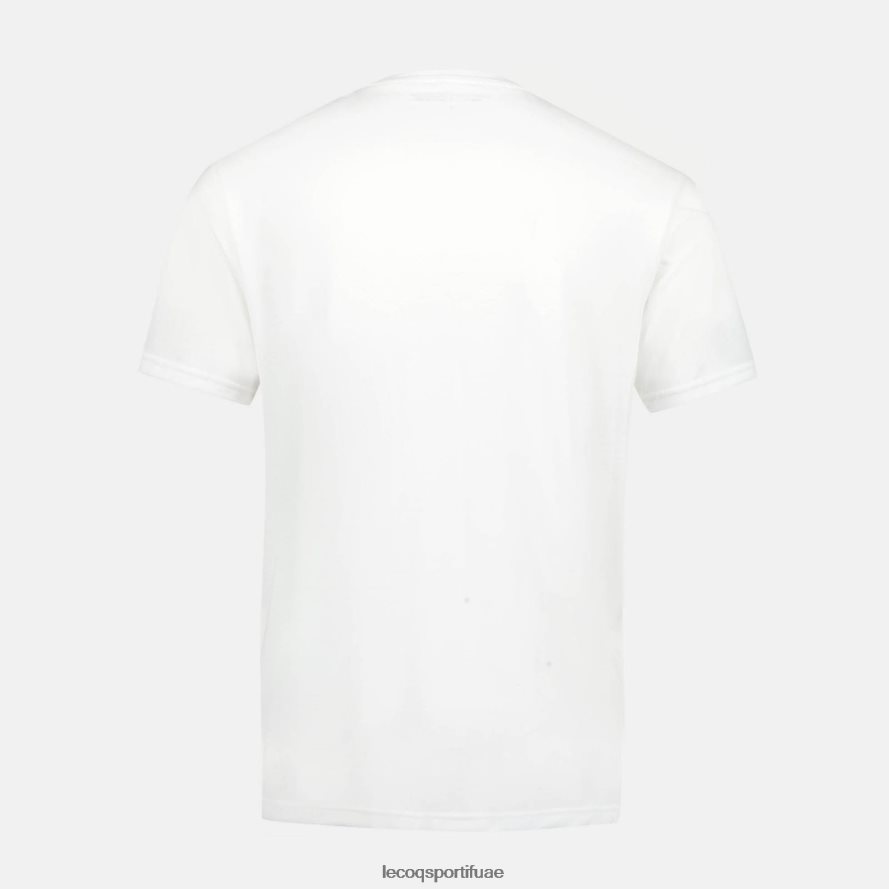 أبيض رجال تي شيرت أبيض Le Coq Sportif ملابس 2684VH206