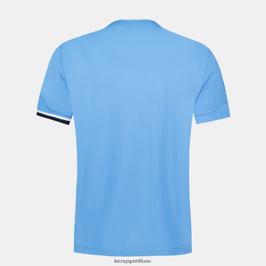 أزرق رجال تي شيرت أزرق Le Coq Sportif ملابس 2684VH209
