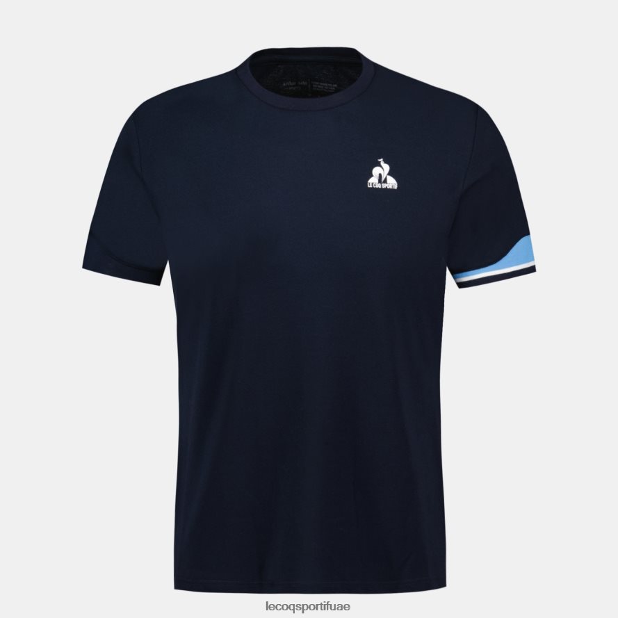 أزرق رجال تي شيرت أزرق Le Coq Sportif ملابس 2684VH210
