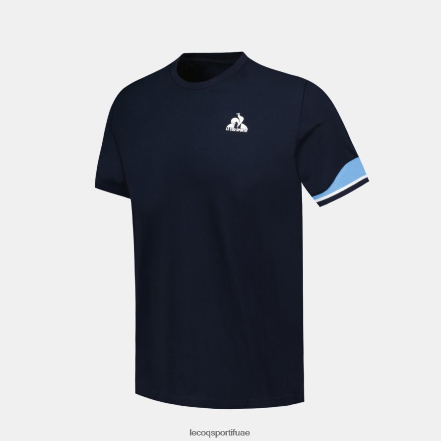 أزرق رجال تي شيرت أزرق Le Coq Sportif ملابس 2684VH210