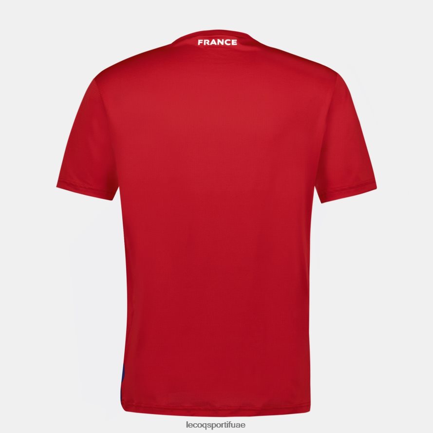 أحمر رجال تي شيرت أحمر Le Coq Sportif ملابس 2684VH213