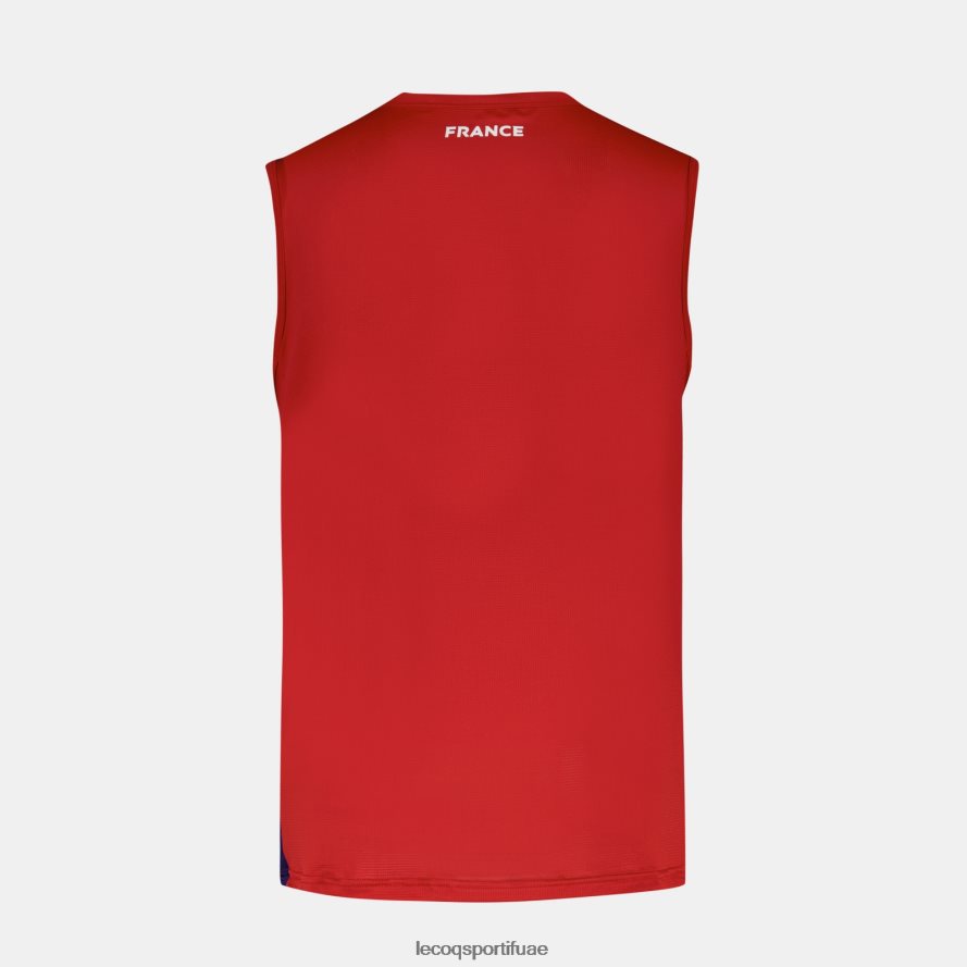 أحمر رجال سترة أعلى حمراء Le Coq Sportif ملابس 2684VH214