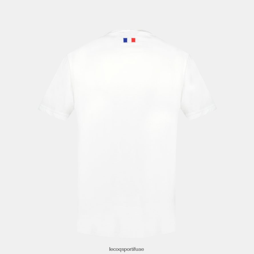 أبيض رجال تي شيرت أبيض Le Coq Sportif ملابس 2684VH215