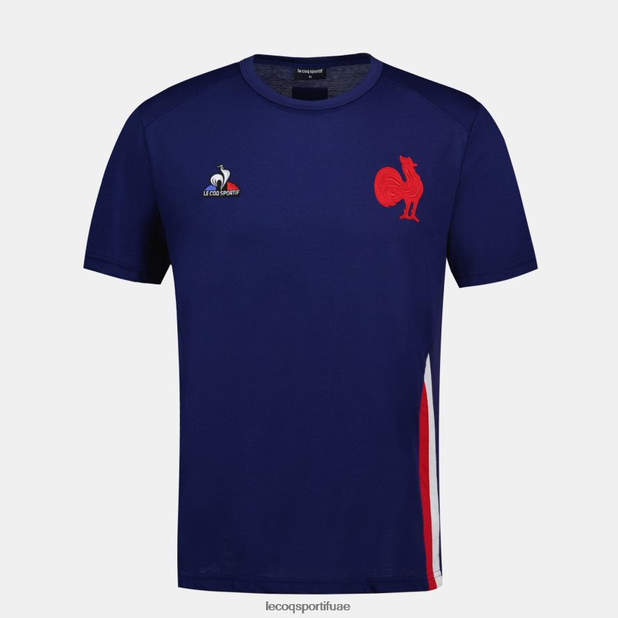 أزرق رجال تي شيرت أزرق Le Coq Sportif ملابس 2684VH216