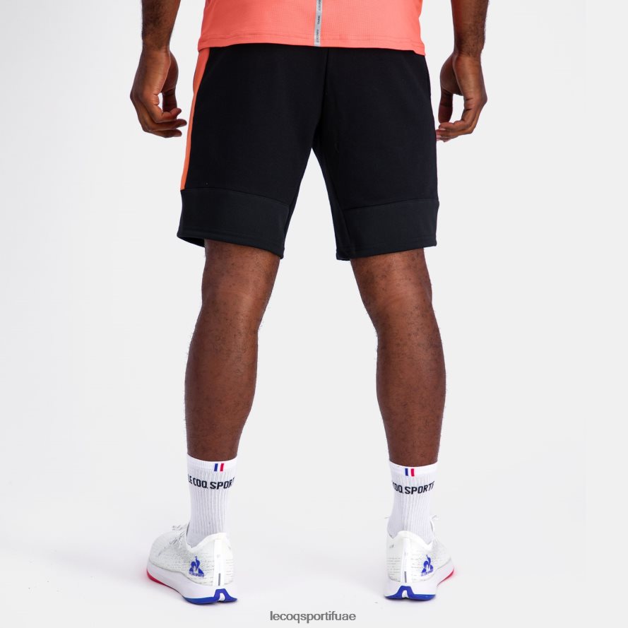 أسود رجال شورت أسود Le Coq Sportif ملابس 2684VH238