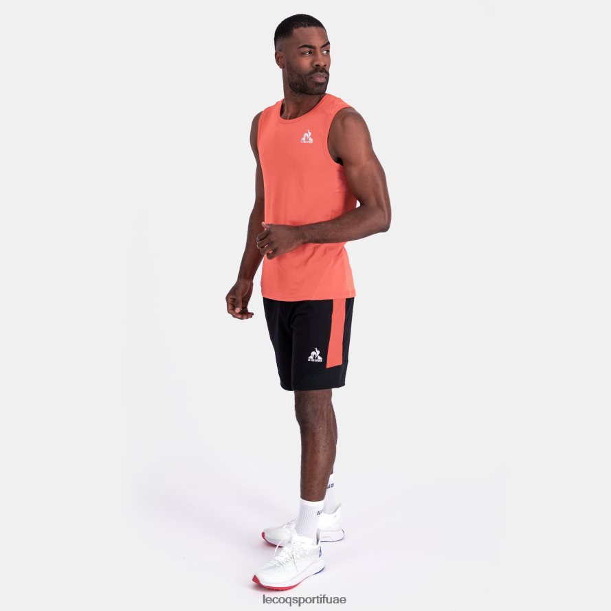 أسود رجال شورت أسود Le Coq Sportif ملابس 2684VH238