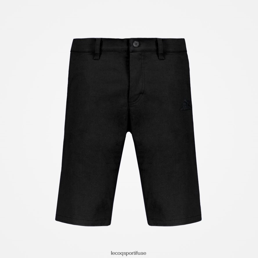 أسود رجال شورت أسود Le Coq Sportif ملابس 2684VH243