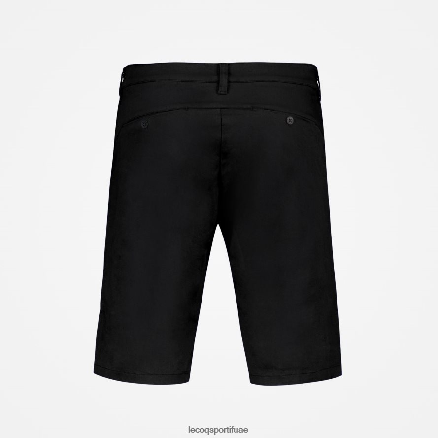 أسود رجال شورت أسود Le Coq Sportif ملابس 2684VH243
