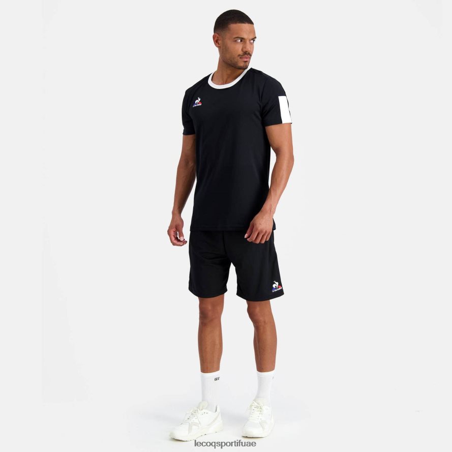 أسود رجال شورت أسود Le Coq Sportif ملابس 2684VH245