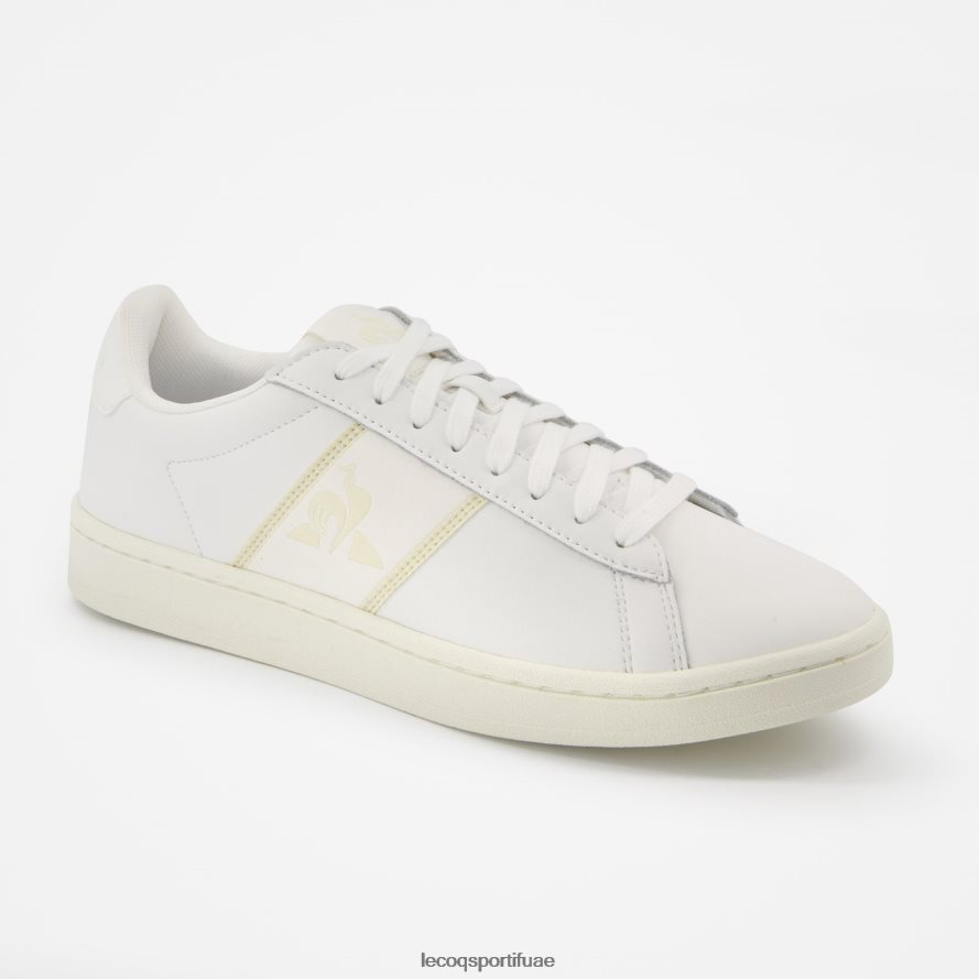 أبيض رجال حذاء كلاسيكي أبيض ناعم Le Coq Sportif أحذية 2684VH273
