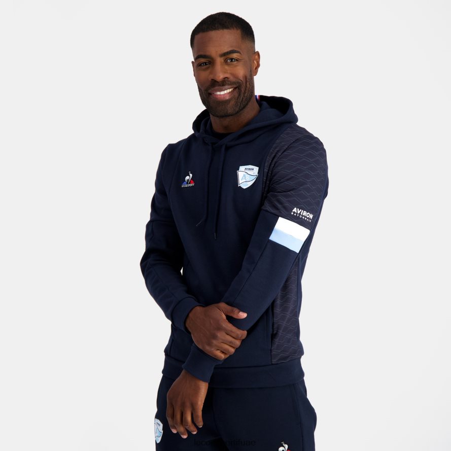 أزرق رجال مقنعين البلوز الأزرق Le Coq Sportif ملابس 2684VH29