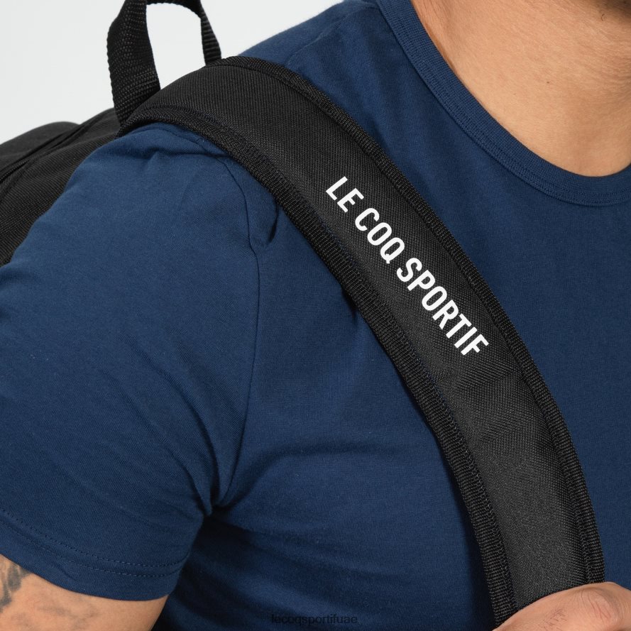 أسود رجال حقيبة ظهر سوداء Le Coq Sportif مُكَمِّلات 2684VH301