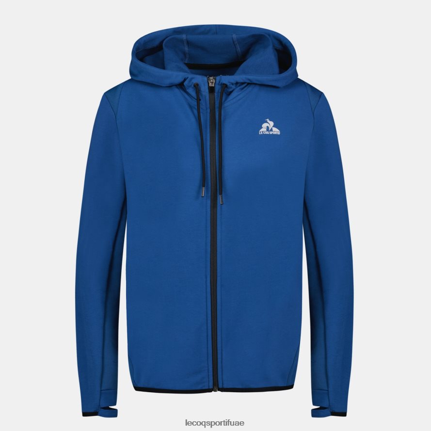 أزرق نحيف سترة مقنعين مع الرمز البريدي الأزرق Le Coq Sportif ملابس 2684VH315