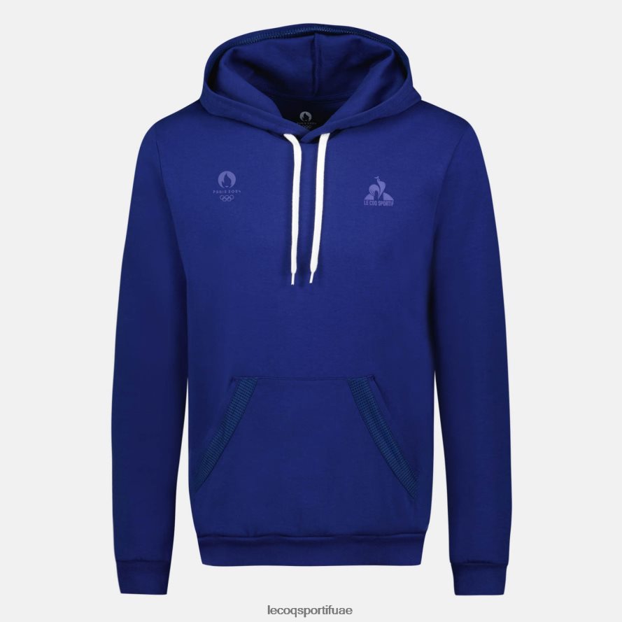 أزرق رجال مقنعين البلوز الأزرق Le Coq Sportif ملابس 2684VH31