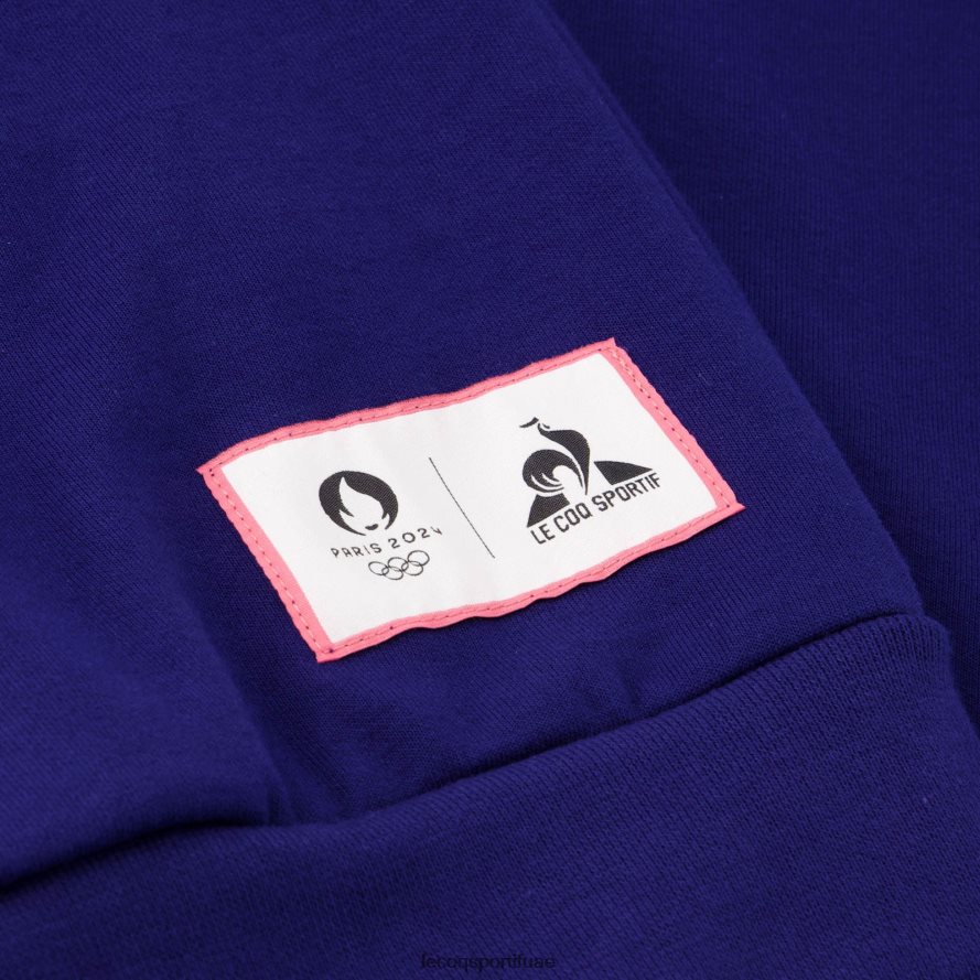 أزرق رجال مقنعين البلوز الأزرق Le Coq Sportif ملابس 2684VH31