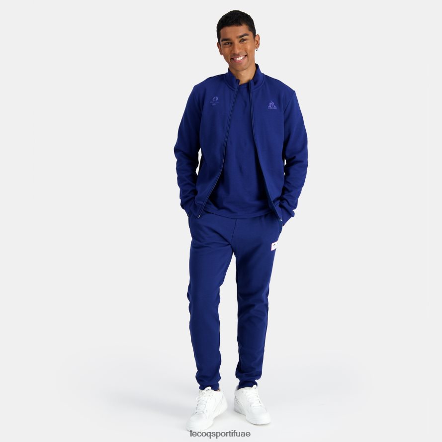 أزرق رجال البلوز مضغوط الأزرق Le Coq Sportif ملابس 2684VH32