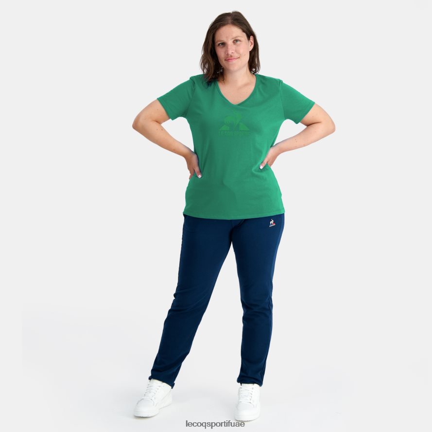 أخضر نحيف تي شيرت أخضر Le Coq Sportif ملابس 2684VH347
