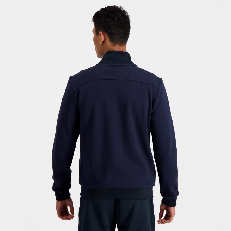 أزرق رجال البلوز مضغوط الأزرق Le Coq Sportif ملابس 2684VH34