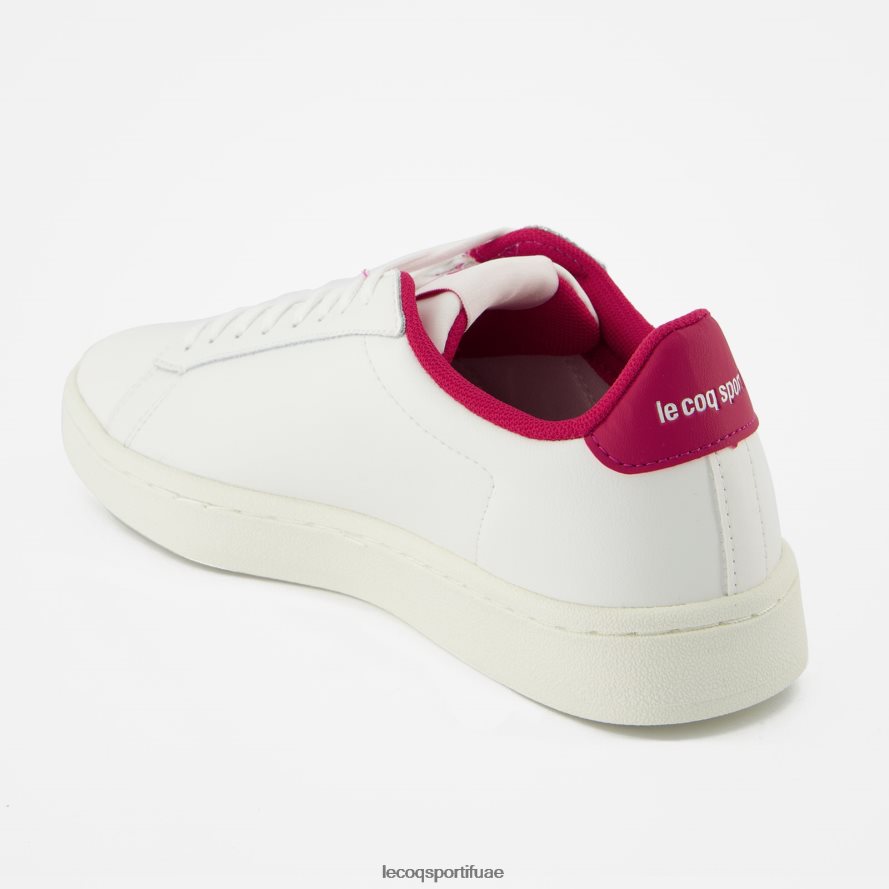 أبيض نحيف حذاء كلاسيكي ناعم باللون الأبيض Le Coq Sportif أحذية 2684VH375