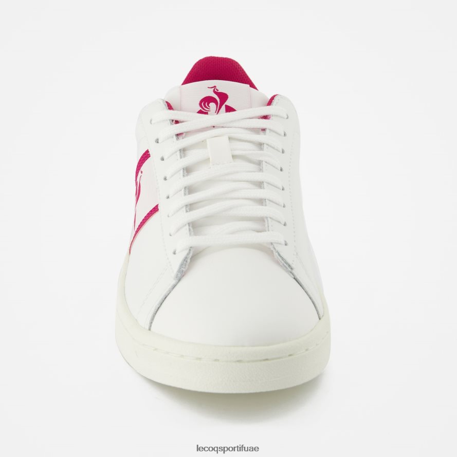 أبيض نحيف حذاء كلاسيكي ناعم باللون الأبيض Le Coq Sportif أحذية 2684VH375