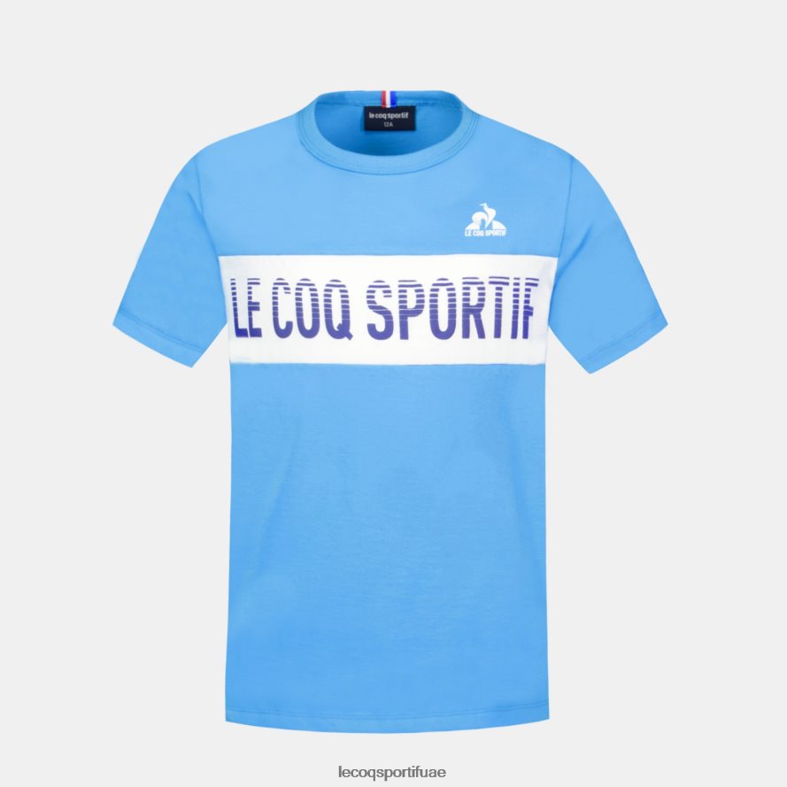 أزرق أطفال تي شيرت أزرق Le Coq Sportif ملابس 2684VH379