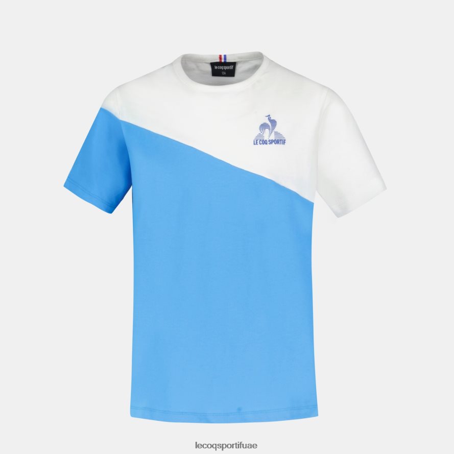 أزرق أطفال تي شيرت أزرق Le Coq Sportif ملابس 2684VH381
