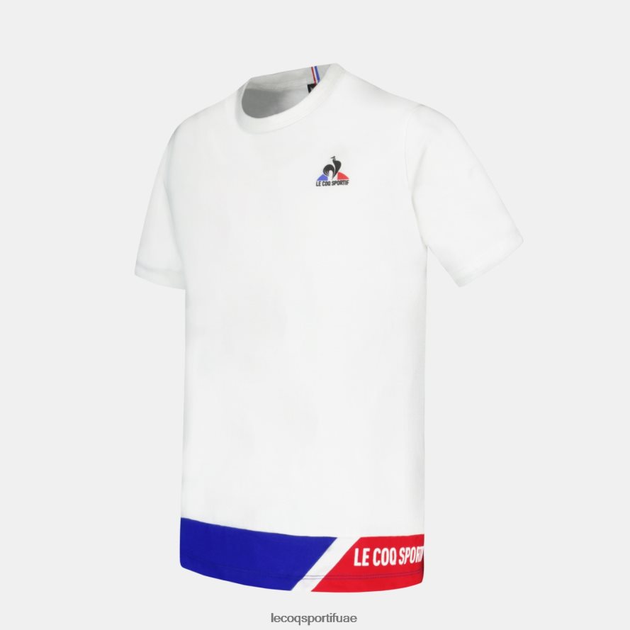 أبيض أطفال تي شيرت أبيض Le Coq Sportif ملابس 2684VH383